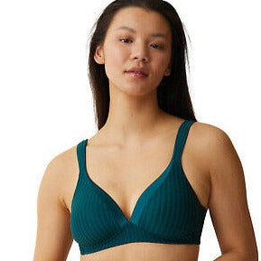 Naturana Wirefree T-Shirt Bra - Striped