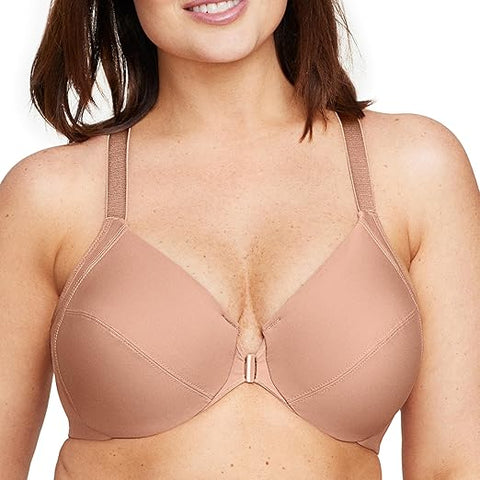 Glamorise Front-Closing Bra