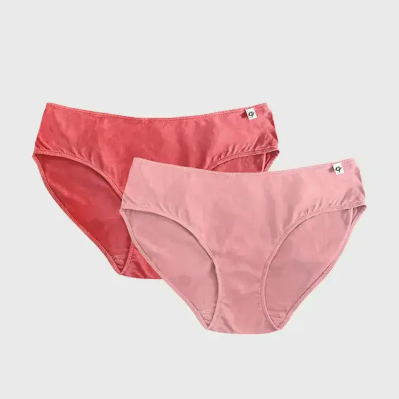 Q for Quinn Organic Cotton Bikini Underwear - 2 pack