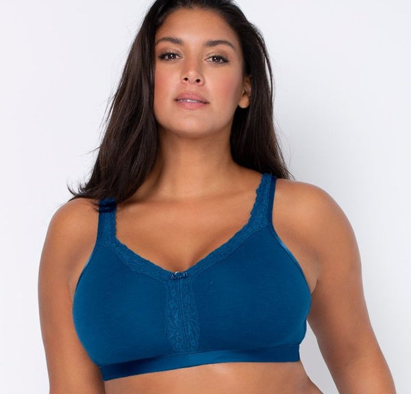 Cotton Luxe Wirefree Bra - Various Colours