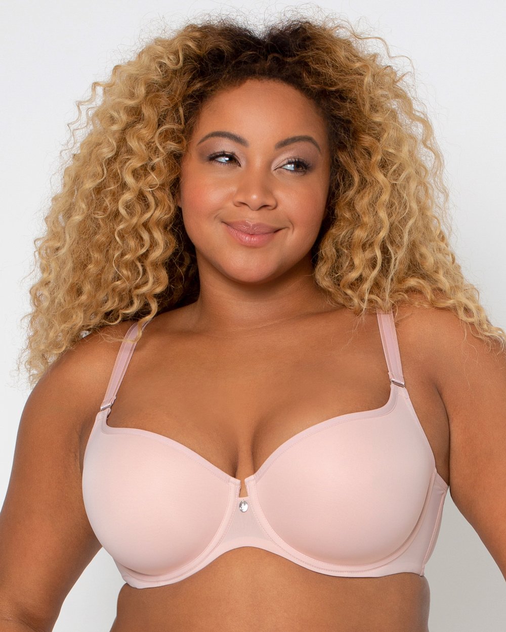 Curvy Couture Tulip Smooth T-shirt Bra