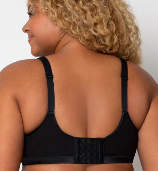 Curvy Couture Front-closing Wirefree Bra